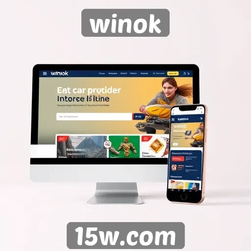 Desempenho do site Winok em dispositivos móveis é satisfatório