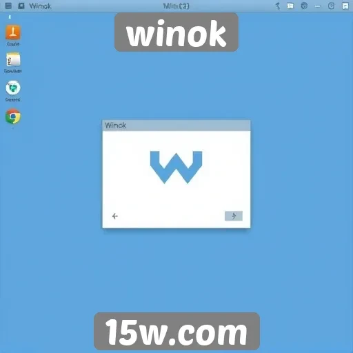 Interface do Winok é amigável e intuitiva para os usuários